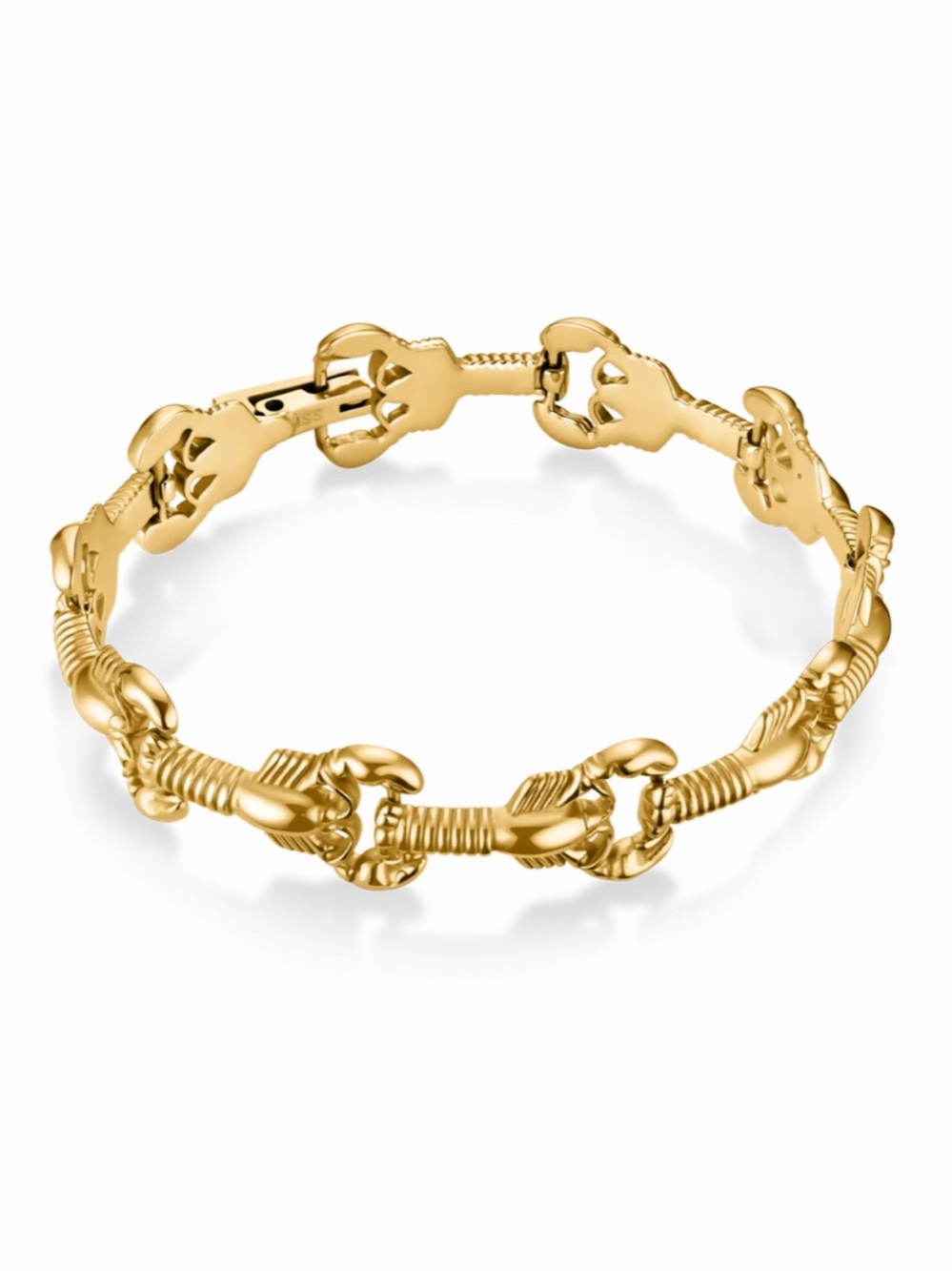 Gold Lobster Bracelet